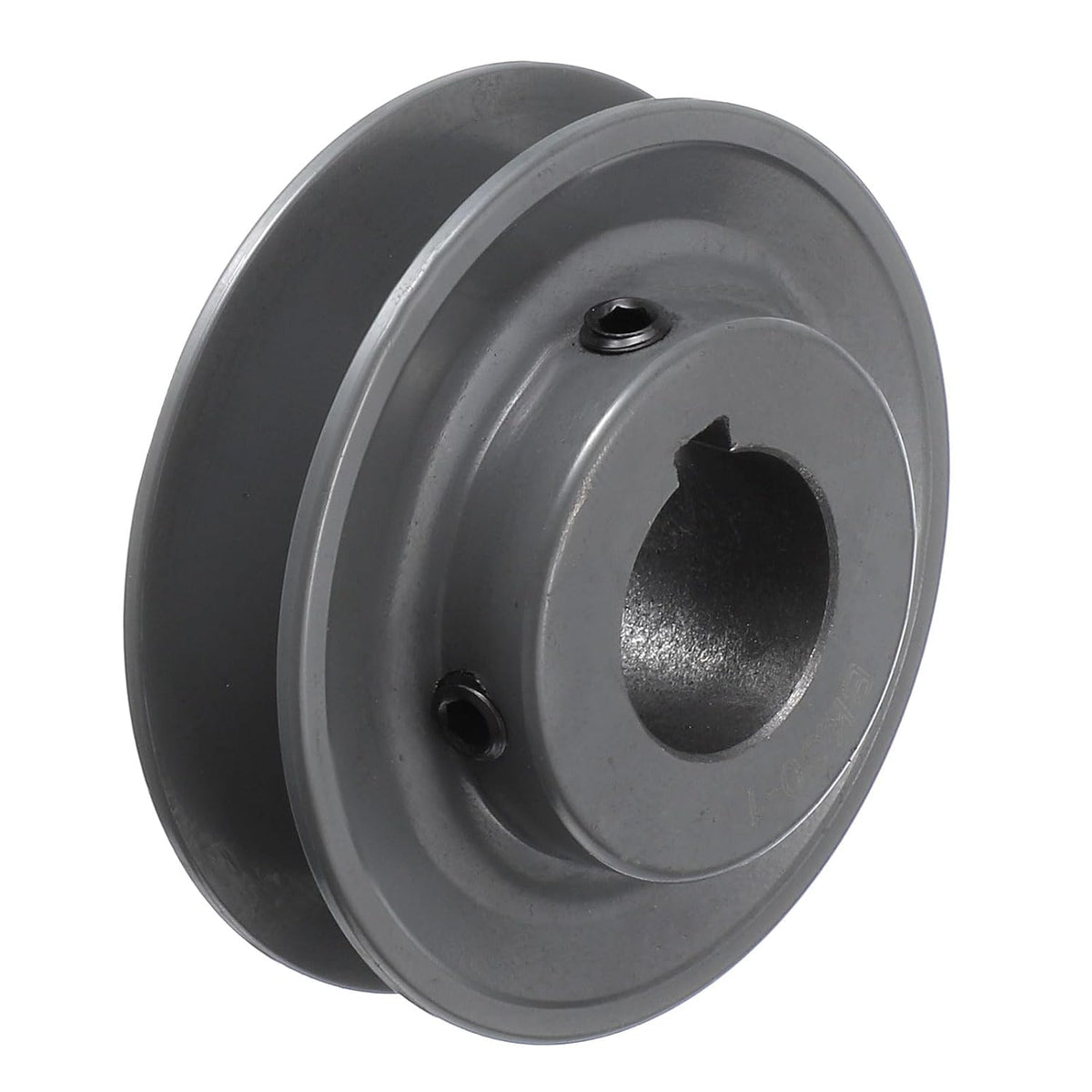 uxcell BK30-1 V-Belt Sheave 1" Bore, x 3.15" OD, Single Groove Web Sheave