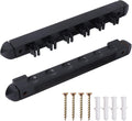 GSE 2-Piece Wooden Wall Mounted Billiard Pool Cue Rack Holds 6/8/12 Cues | Several Colors Available, Pool Stick