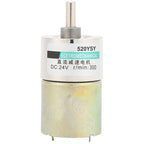 FTVOGUE DC Gear Motor with Metal Gears, 24V 300 RPM Adjustable Speed