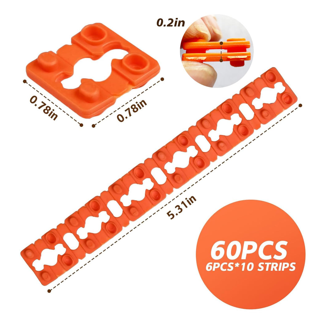 Upitry Outlet Spacers for Electrical Box: 60Pcs Stackable Extender Shims