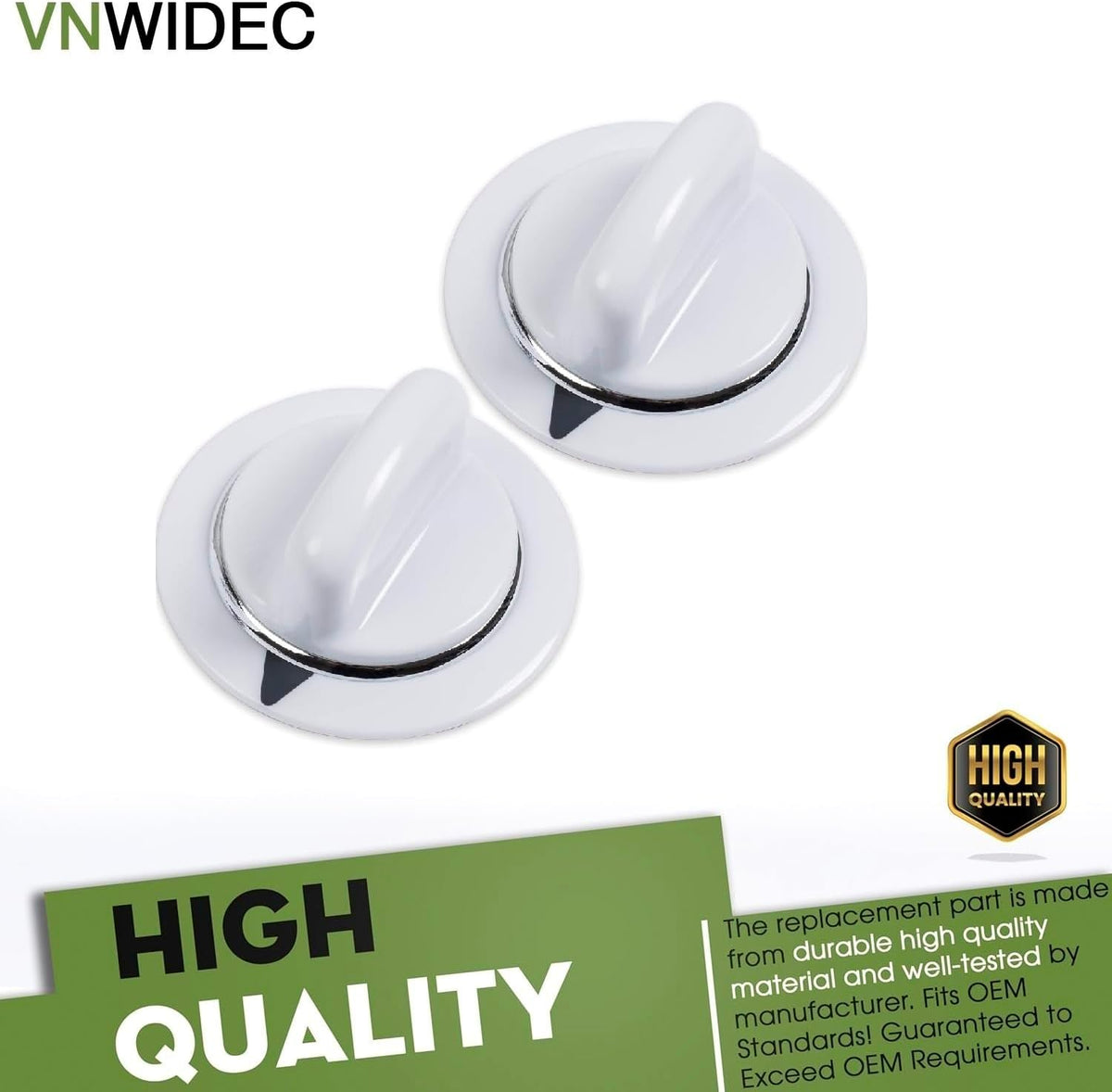 2PC Dryer Timer Knob for GE GTDX100EM1WW GTDX180ED3WW GTDX180ED0WW