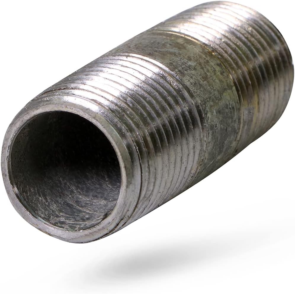 Everflow Supplies NPGL3420 Nipple Pipe, 3/4" x 2", Galvanized