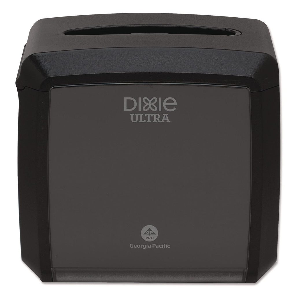 Dixie Ultra Tabletop Interfold Napkin Dispenser by GP PRO (Georgia-Pacific), Black, 54527A, Holds 275 Napkins, 7.600”