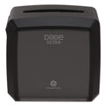 Dixie Ultra Tabletop Interfold Napkin Dispenser by GP PRO (Georgia-Pacific), Black, 54527A, Holds 275 Napkins, 7.600”