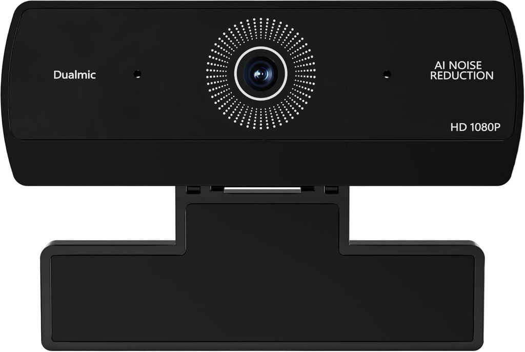 Webcam for PC, HD 1080P USB Plug-and-Play Computer Web Camera, High Definition Webcam for Desktop Laptop, Ideal for