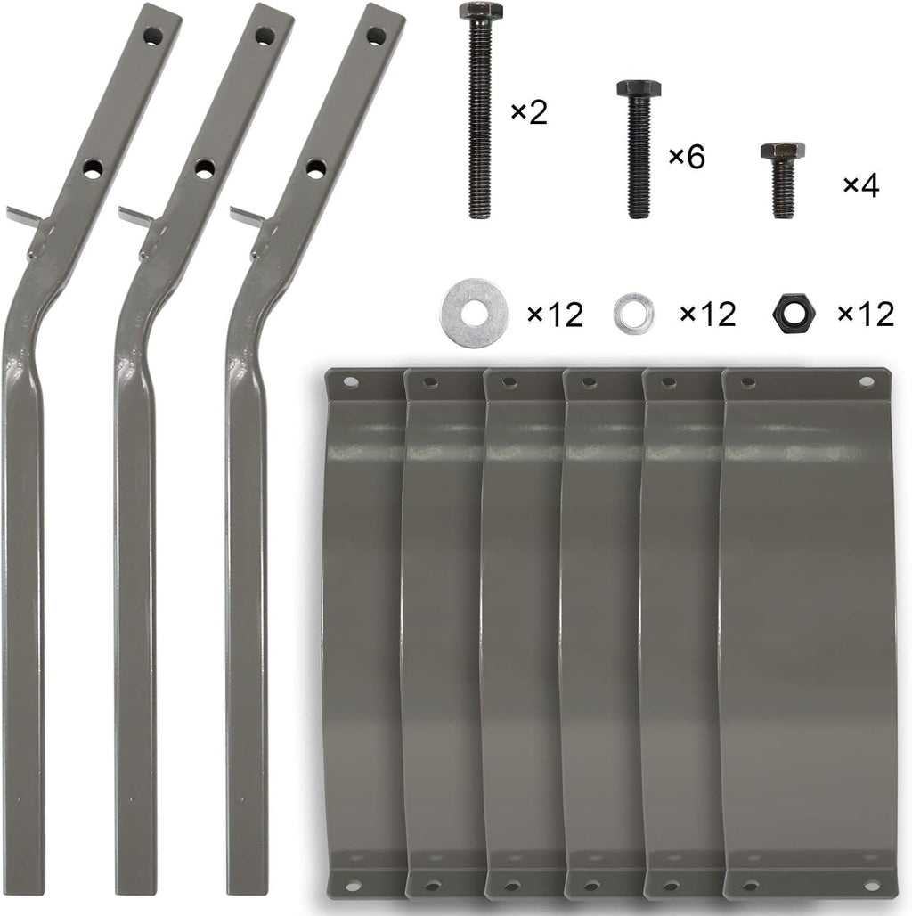 Deer Feeder 55 Gallon Barrel Band Leg Mounting Kit