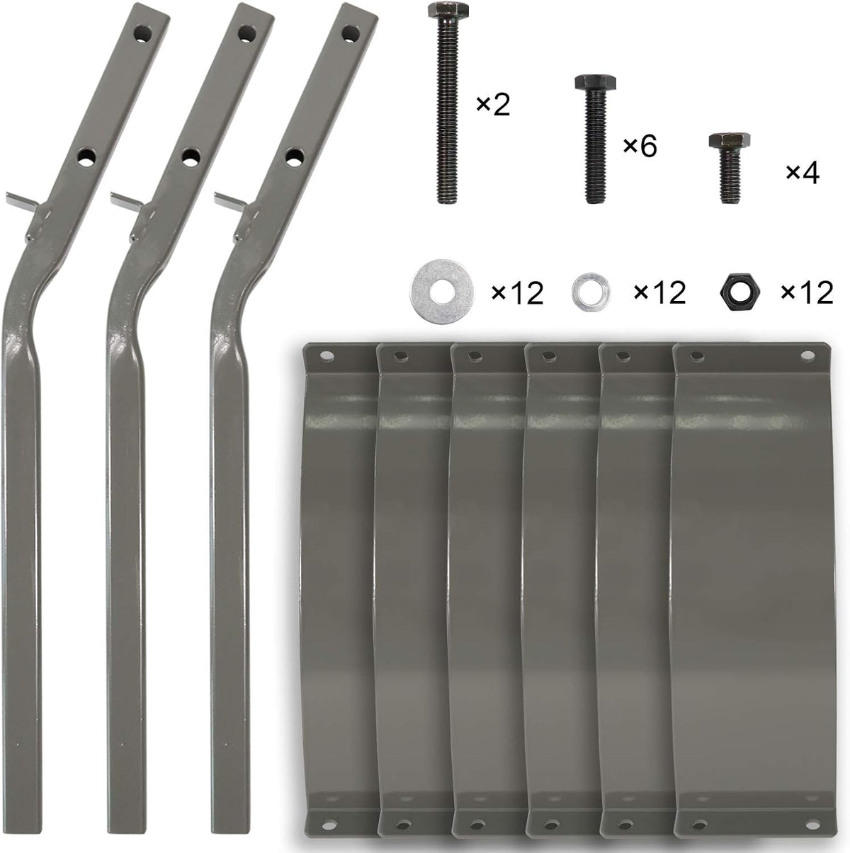 Deer Feeder 55 Gallon Barrel Band Leg Mounting Kit