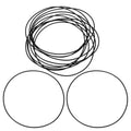 uxcell 10Pcs AS-046 NBR 70A O-Rings 4-1/4"ID x 1/16"CS/4.239"ID x 0.07"CS