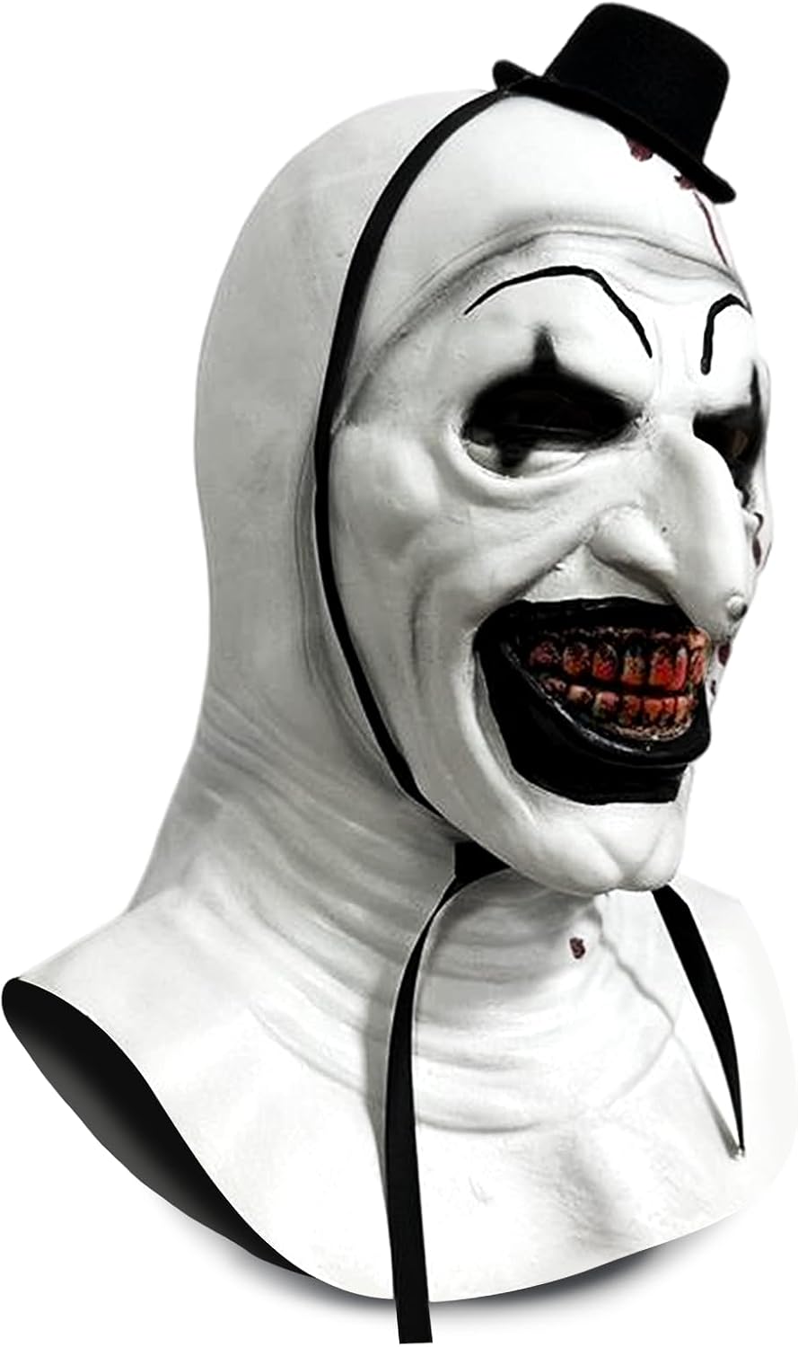 Terrifier Clown Mask Scary Joker Killer Halloween Masks Horror, Adult Scary Killer Clown Joker Halloween Costume