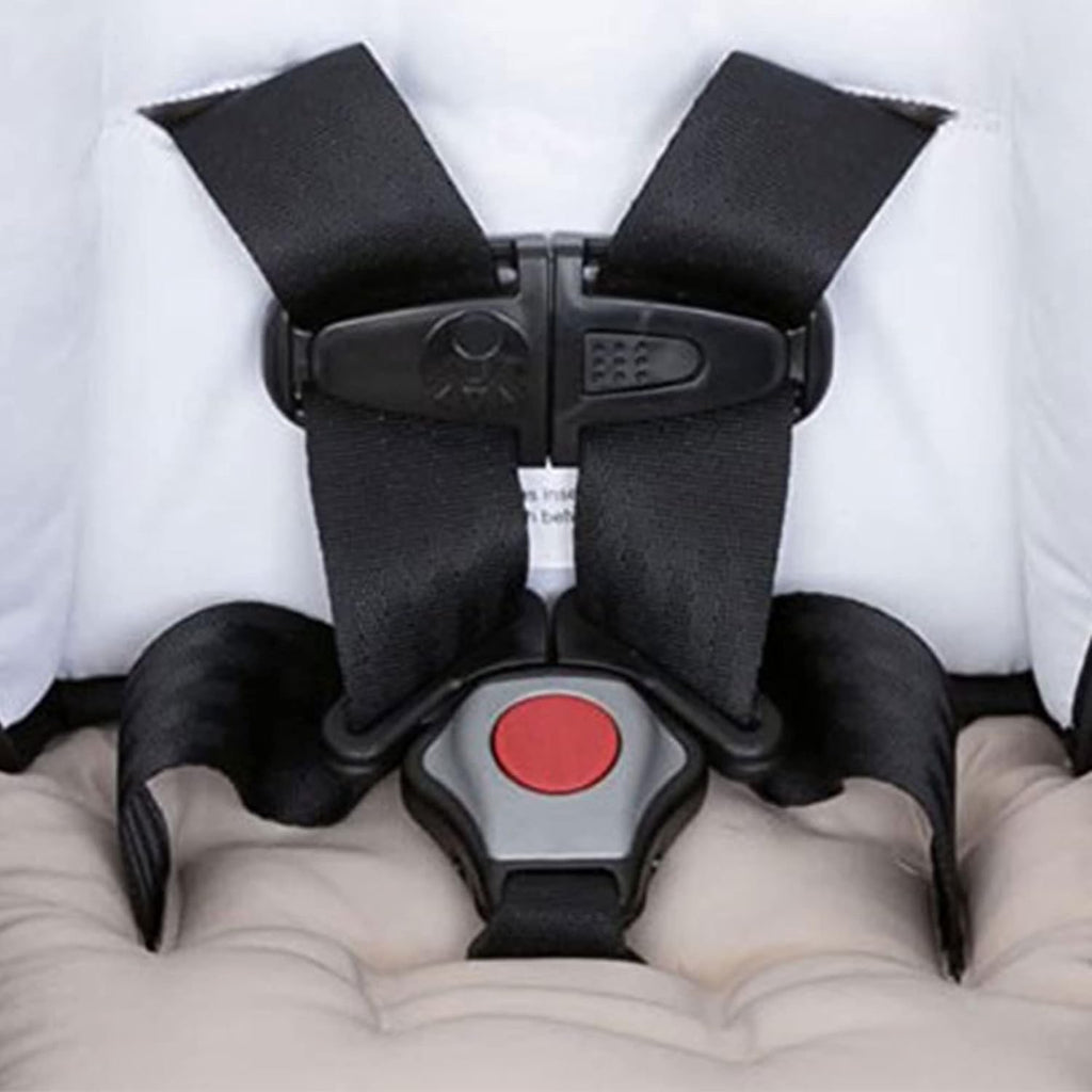 Ally Newborn Baby Infant Car Seat Carrier Travel System with Harness and Extra Cozy Cover for Babies Up to 35 Pounds