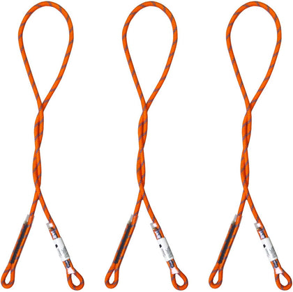 8mm (5/16") Prusik Swen Eye-to-Eye Pre-Sewn 30 inch / 45 inch Climbing Utility Cord Multipurpose for Outdoor Climbing