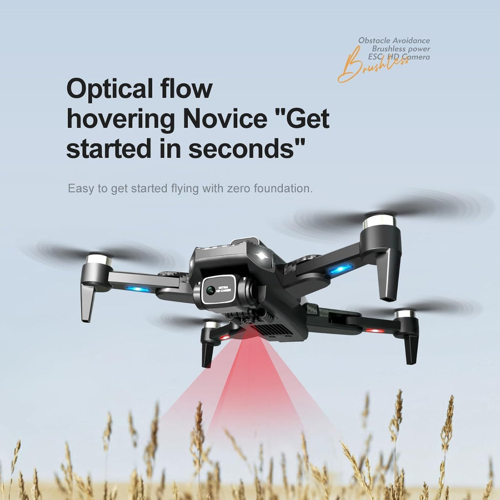 4K UHD GPS Drone (Equipped with dual cameras), Foldable Drone, small-scale Drone Control Quadcopter With Height