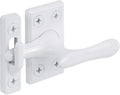 U 9936 Diecast with White Finish, Casement Window Sash Lock (Single Pack)
