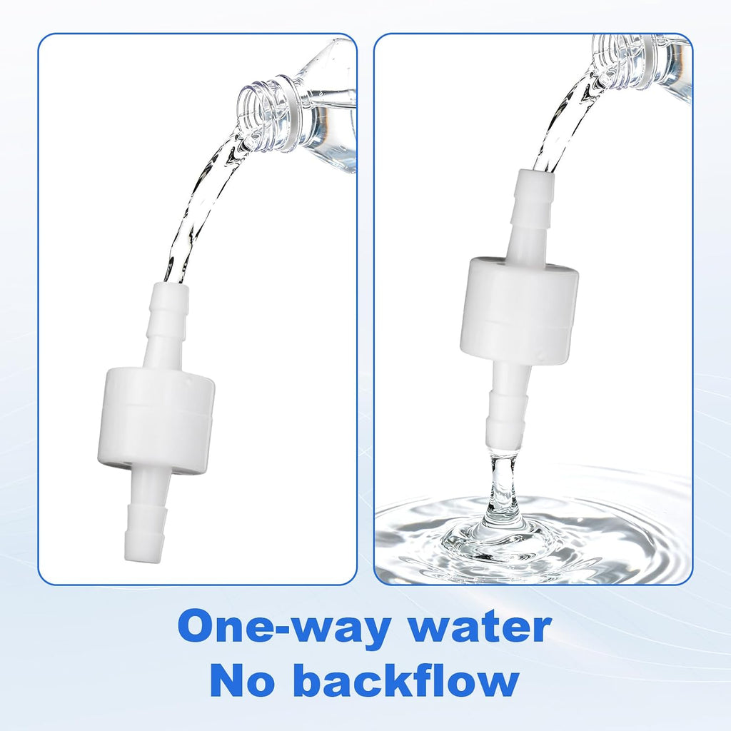 2pcs 1/4" One Way Inline Check Valve
