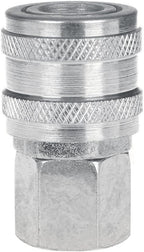 Air Coupler and Plug Kit, 1-pc 1/4'' FNPT ARO Style Coupler&1-pc 1/4'' MNPT ARO Style Air Plug with Sealant, Air Compressor Accessories Kit