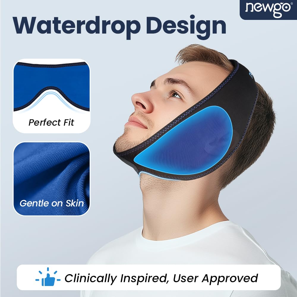 Wisdom Teeth Ice Pack Head Wrap for Face, Jaw Toothache, FSA Eligible
