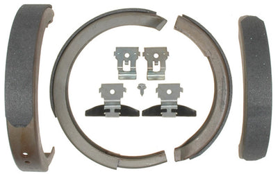 ACDelco Advantage 14781B (19287950) Bonded Rear Parking Brake Shoe with Hardware