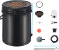 DWC Hydroponics Grow System, 5-Gallon Deep Water Culture with Top Drip Kit, Air Pump, Air Stone, Water Level Device