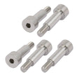 uxcell 304 Stainless Steel Hex Socket Shoulder Bolt 8mm Shoulder Dia 20mm Shoulder Length M6 Thread 5pcs