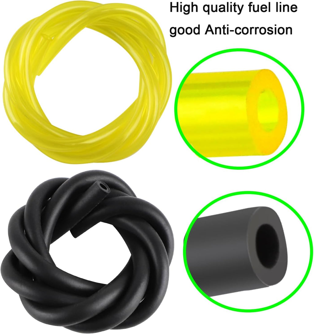 Fuel Line Primer Bulb Grommet for Husqvarna 455 460 Rancher 123 223 322 323 325 326 327 Weed Eater Trimmer Brush Cutter 461 Gas Chainsaw 455R 460R Fuel Filter Fuel Line Air Purge 503936601