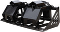 78'' Root Grapple Bucket Attachment for Skid Steer Loaders, 1930mm Heavy-Duty Log Rake Grapple, Quick-Attach Wood
