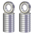 MAPLE ACE 6204-ZZ Ball Bearing 20x47x14mm 6204 ZZ Metal Shielded (Qty 20)