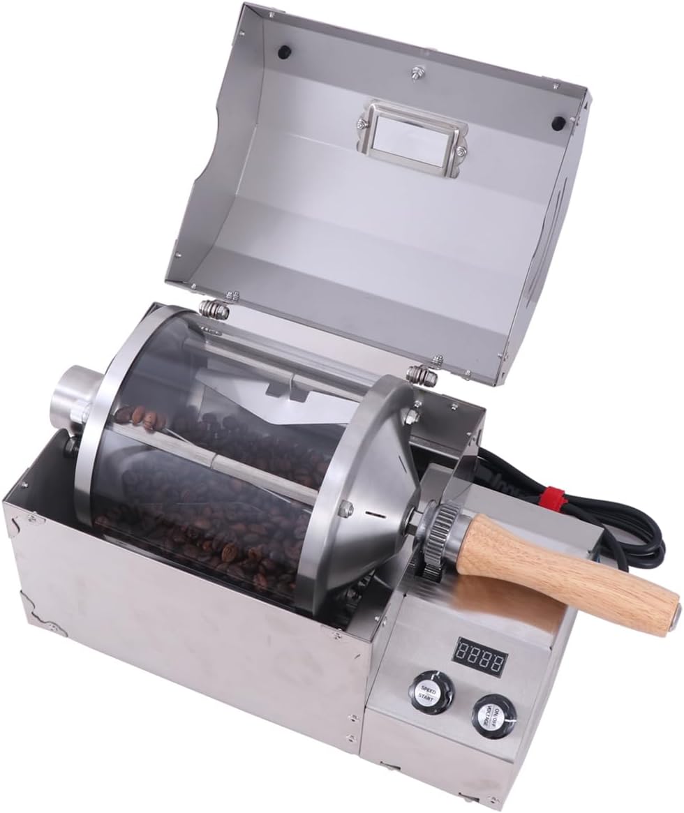 450g direct fired heating nut roaster barista coffee roaster machine home Roasting Machine electric coffee bean