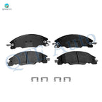 PM Auto Front Ceramic Brake Pads Replacement For 2008-2011 Ford Focus