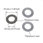 DEEG 8 PCS 9040H Front Wheel Bushing to Bearing Conversion Kit