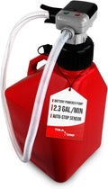 TERA PUMP Battery Powered Chemical Resistant Fuel Transfer Pump