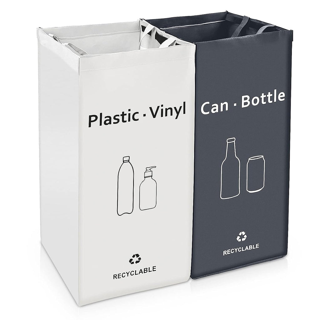 Recycling Bin, Separate Large Recycle Bins for Kitchen - Indoor Home Trash Bin, Recyclable Waste Trash Sorting