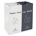 Recycling Bin, Separate Large Recycle Bins for Kitchen - Indoor Home Trash Bin, Recyclable Waste Trash Sorting