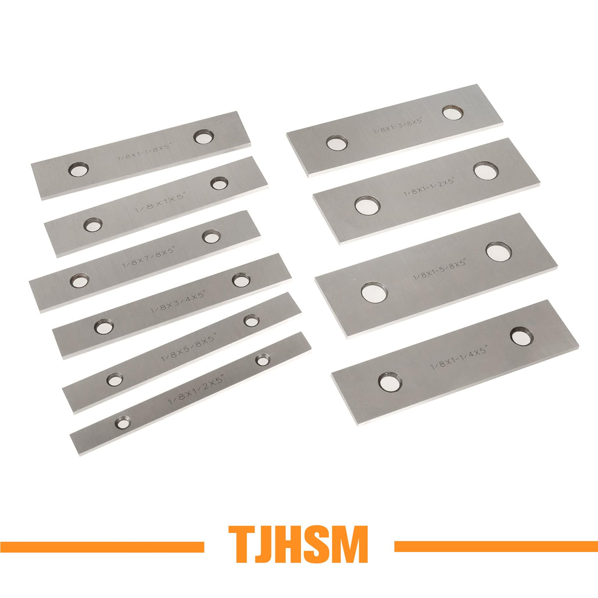 TJHSM 10 Pair 1/8 x 5 Machinist Parallel Block Tool Set