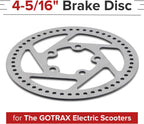 AlveyTech 4-5/16" Brake Disc Compatible With GOTRAX Electric Scooters