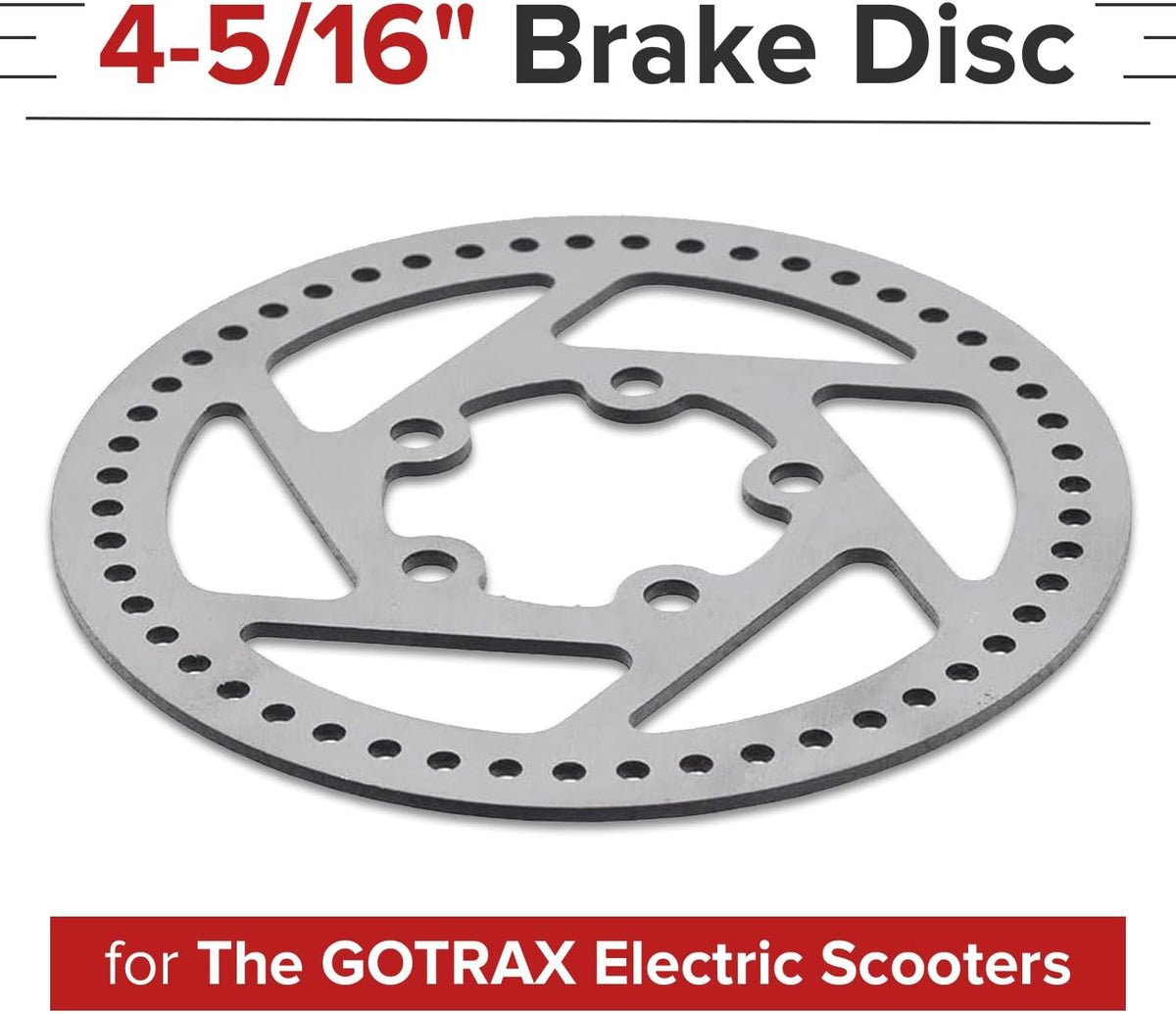AlveyTech 4-5/16" Brake Disc Compatible With GOTRAX Electric Scooters