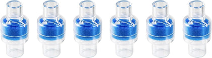 6 Nispira HME Heat Moisture Exchanger Filter in-Line Humidification Solution Unit for CPAP biPAP Machine & Mask, Z1