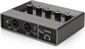 USB Audio Interface for PC with Touch Model 16 bit/48 kHz, DSP Effect, 48V Phantom Power XLR Audio Interface for