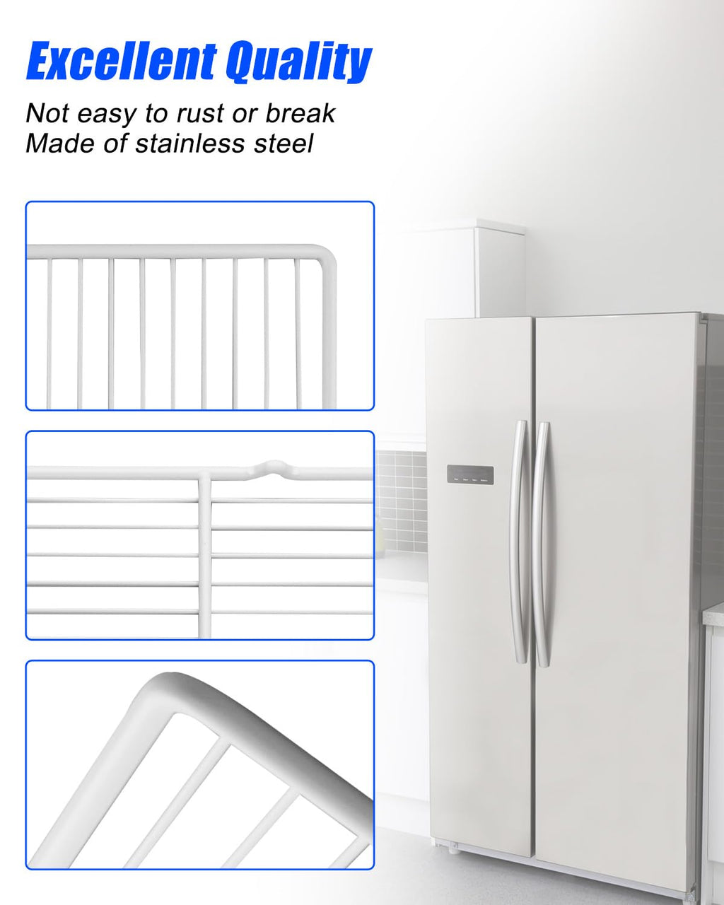 240360908 Refrigerator Wire Shelf Replacement Fit for Frigidaire Kenmore