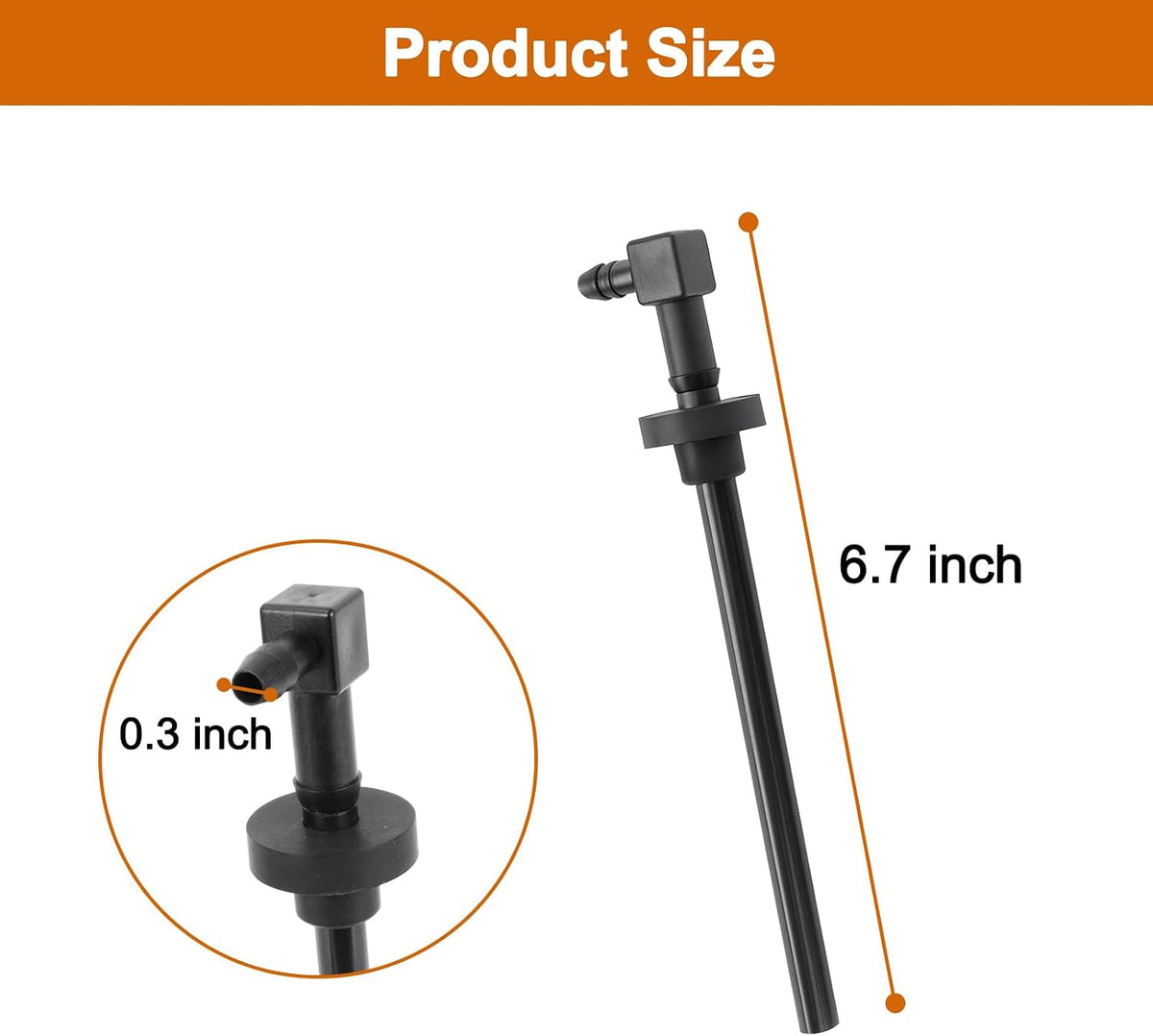 Fuel Pickup Assembly 05106200 For Ariens Ikon Gravely Fuel Pickup Tube Line