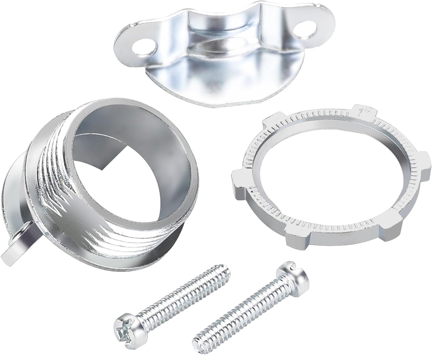 Cable Connectors, 20PCS 1/2" 3/4" 1” Clamp Type Cable Connectors Assortment for Metallic Conduit Protect Cables