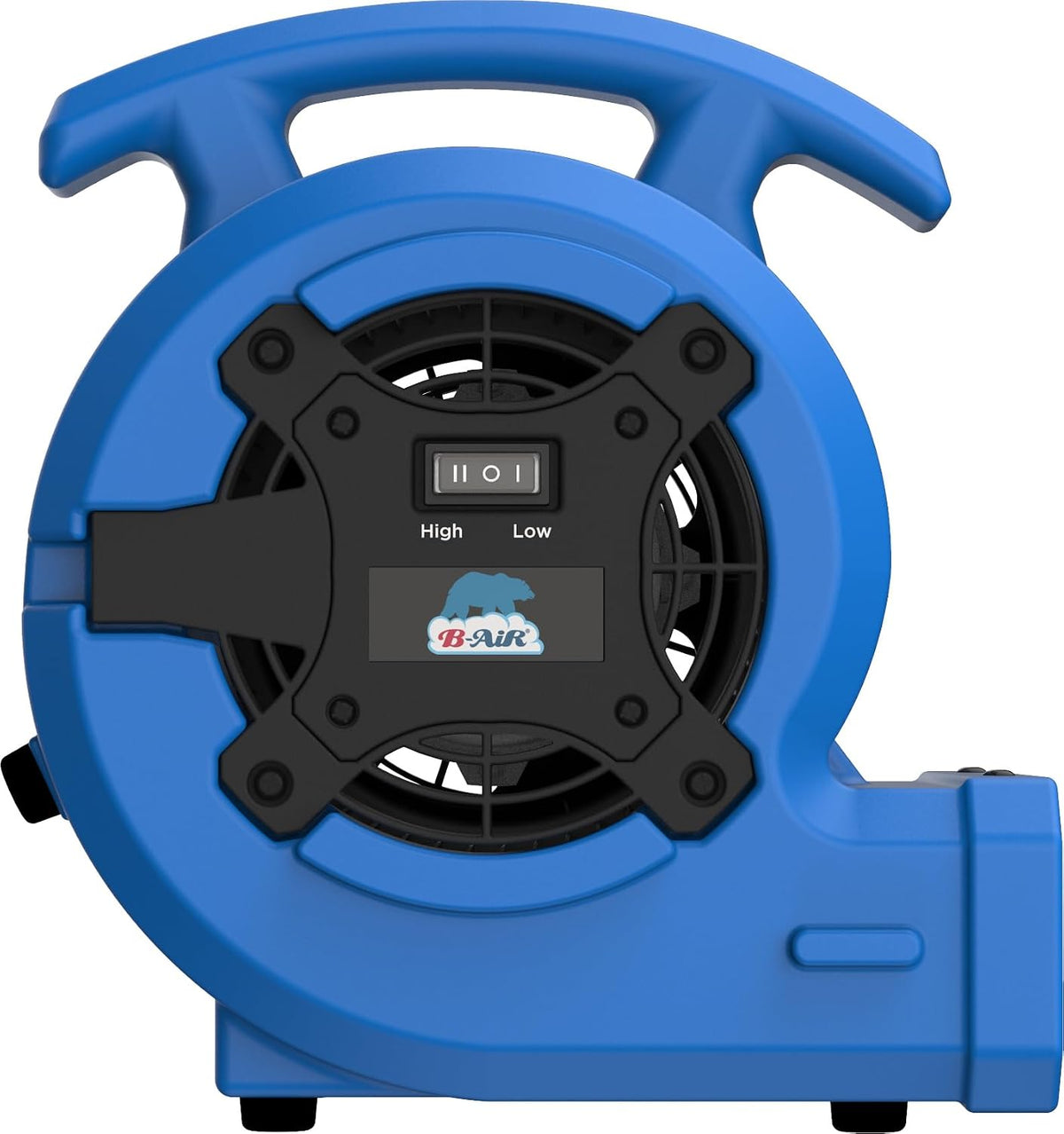 VP Series 1/8 HP Air Mover Commercial Floor Fan, 2 Speeds, 3 Drying Angles, 1.3 Amp Draw, for Water Damage