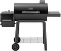 Heavy-Duty 30-Inch Charcoal Grill with Offset Smoker Grill