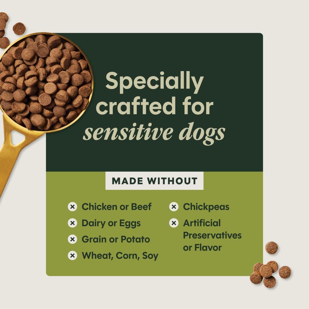 Limited Ingredient Diet Dry Dog Food, Real Lamb, 20 lb. Bag
