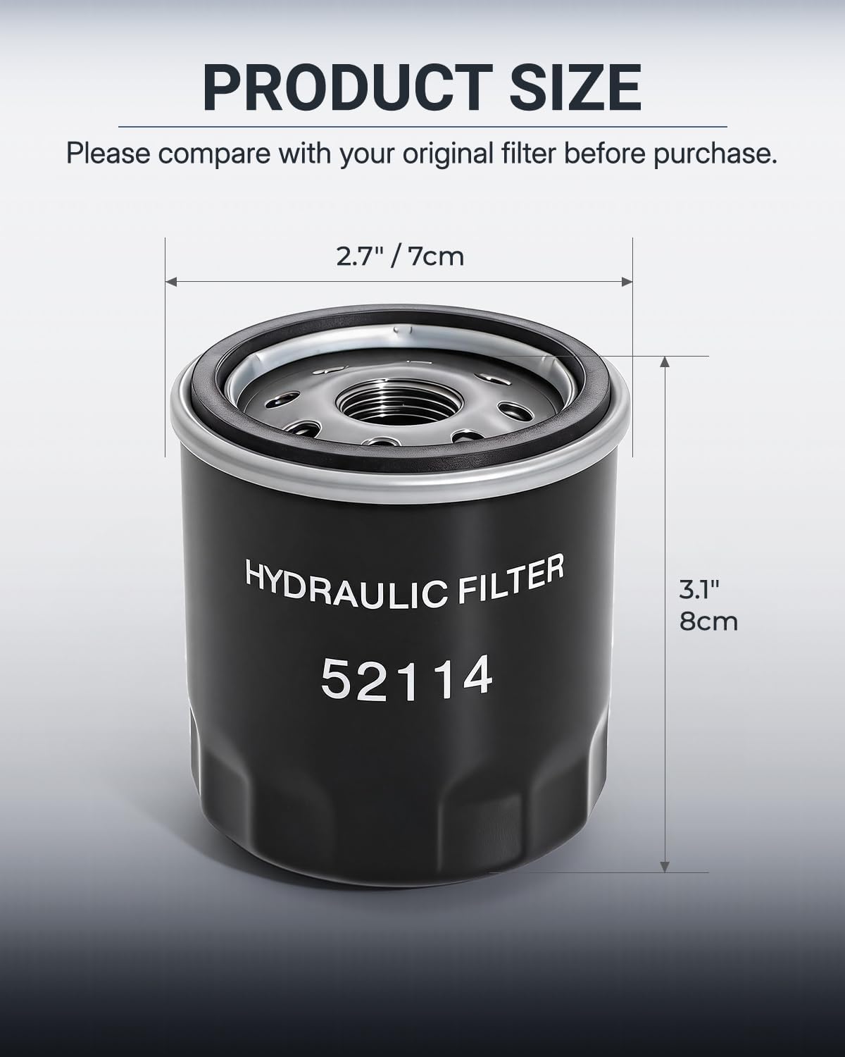 52114 Transmission Oil Filter 6 Pack For Hydro-Gear Toro 109-3321 Exmark