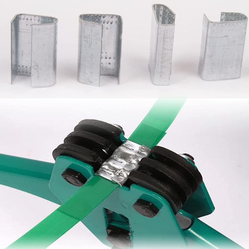 Packaging 1/2" x 320’ Polyester (PET) Strapping, 1765 lbs Break Strength | Affordable and Lightweight Poly Strapping