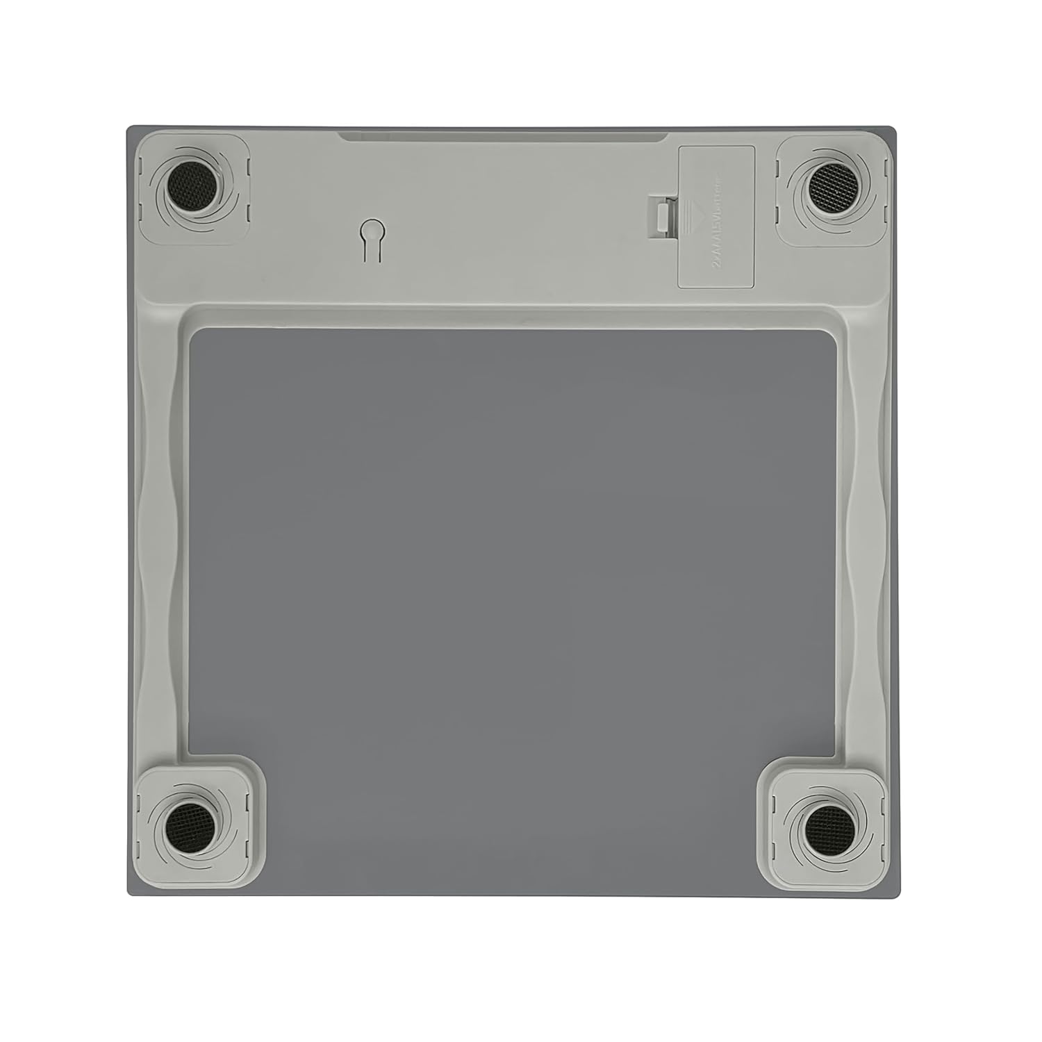 Digital Bathroom Scale for Body Weight, 400 lb Capacity, 11x11 Tempered Glass Platform, 4 Precision Sensors, Mid