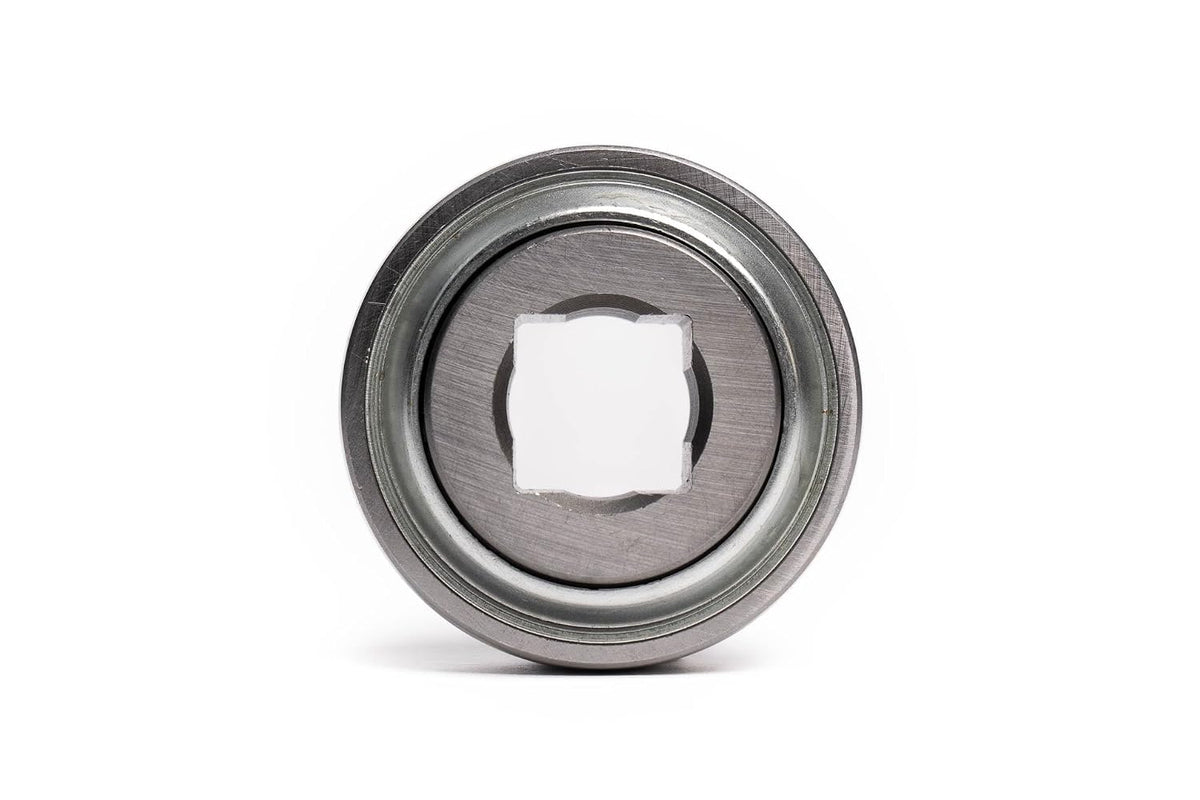 Peer Bearing W208PPB6 Agriculture Heavy Duty Disc Harrow Bearing, Square Bore, Non-Relubricable, Two Triple Lip Seals, 1" ID, 3.1496" Spherical OD, 0.7090" Inner Ring Width, 1.4380" Outer Ring Width