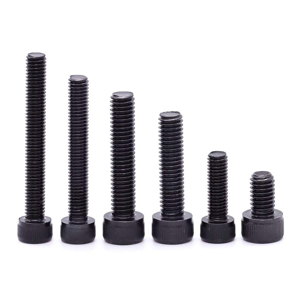 INFAST Grade 12.9 Black Oxide - Socket Head Screws M12-1.75x80mm (2 Pcs)