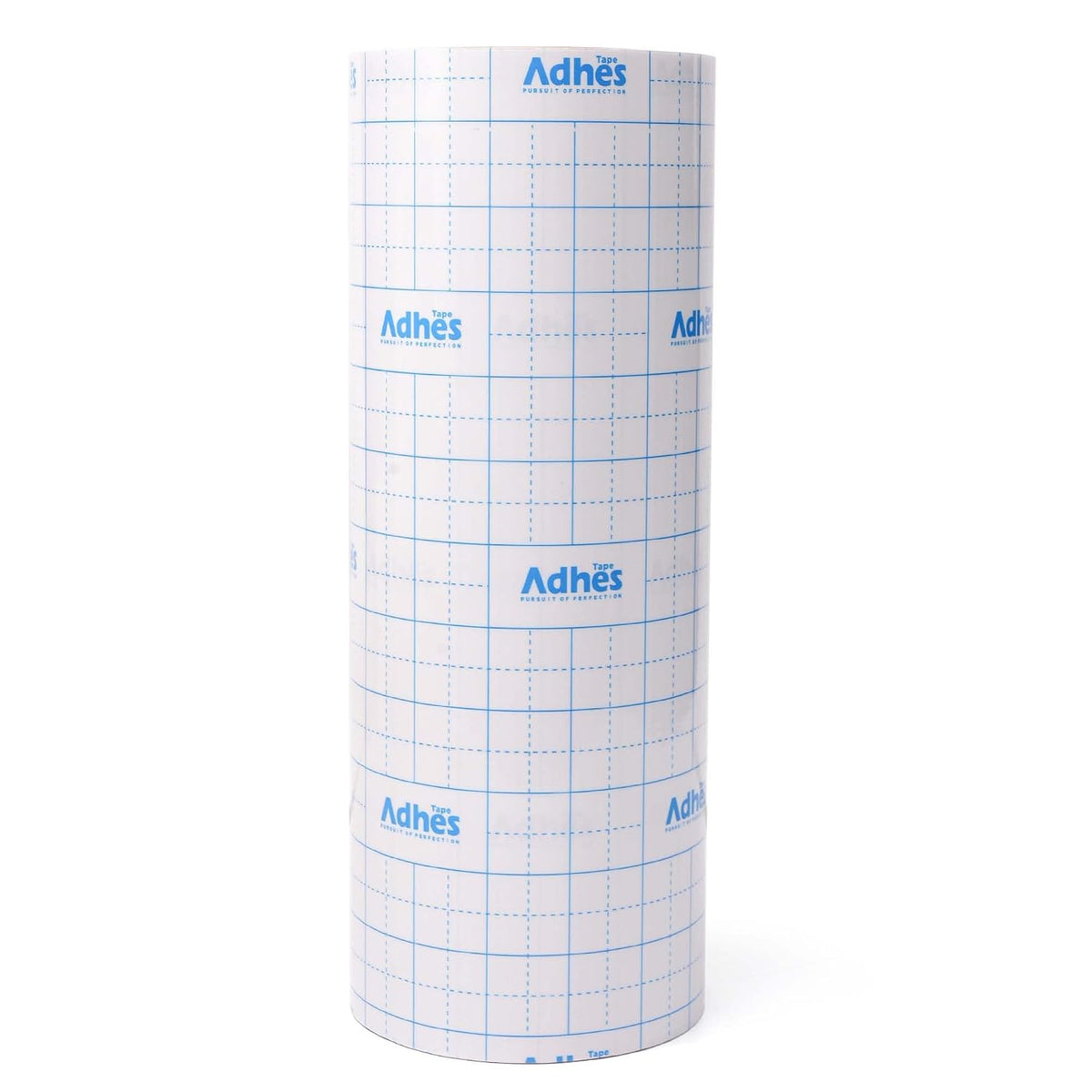 ADHES Premium Crystal Clear Transfer Tape for Vinyl with Grid, 12" x 100FT