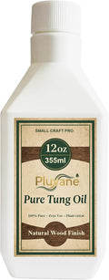 Pure Tung Oil 12oz – 100% Natural Wood Finish for Small Projects